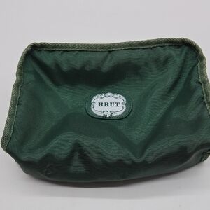 Vintage Brut Green Toiletry Bag for Men